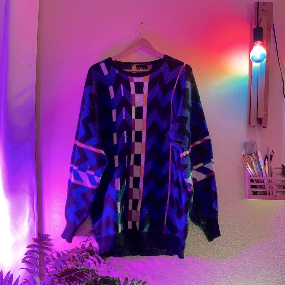 Multicolor Vintage Sweater Not For Sale